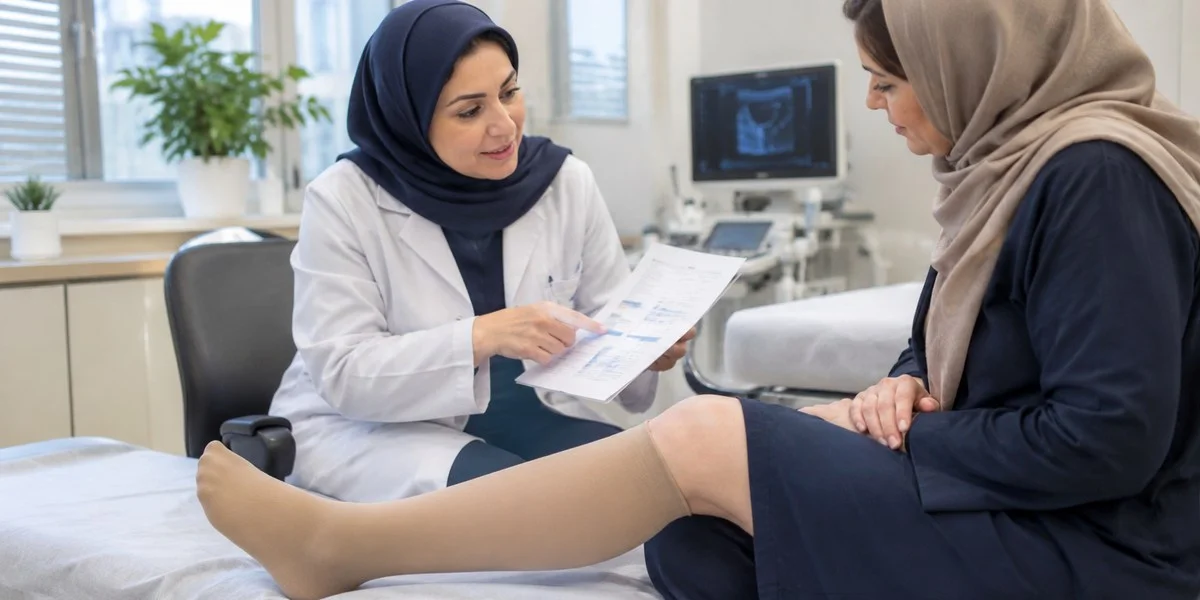 مراقبت بعد از درمان واریس؛ فعالیت، پیگیری و علائم هشدار 1 چرا دستور ترخیص شما از توصیه عمومی مهمتر است؟